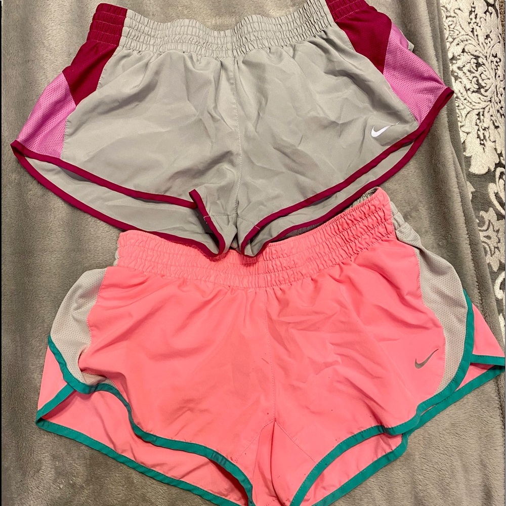 Two Pairs of Nike Shorts
